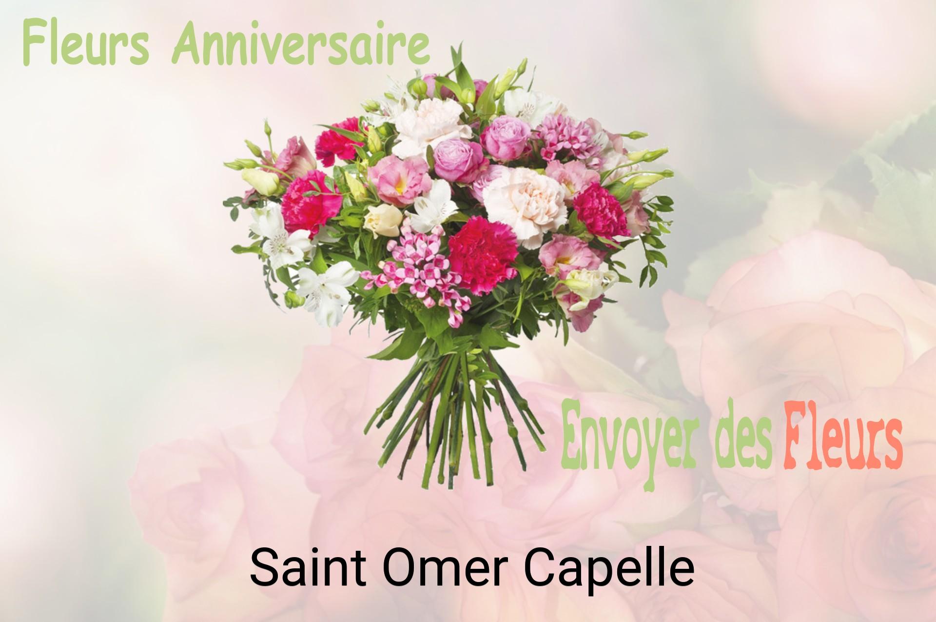 Bouquet de fleurs d’anniversaire livré à Saint-Omer-Capelle