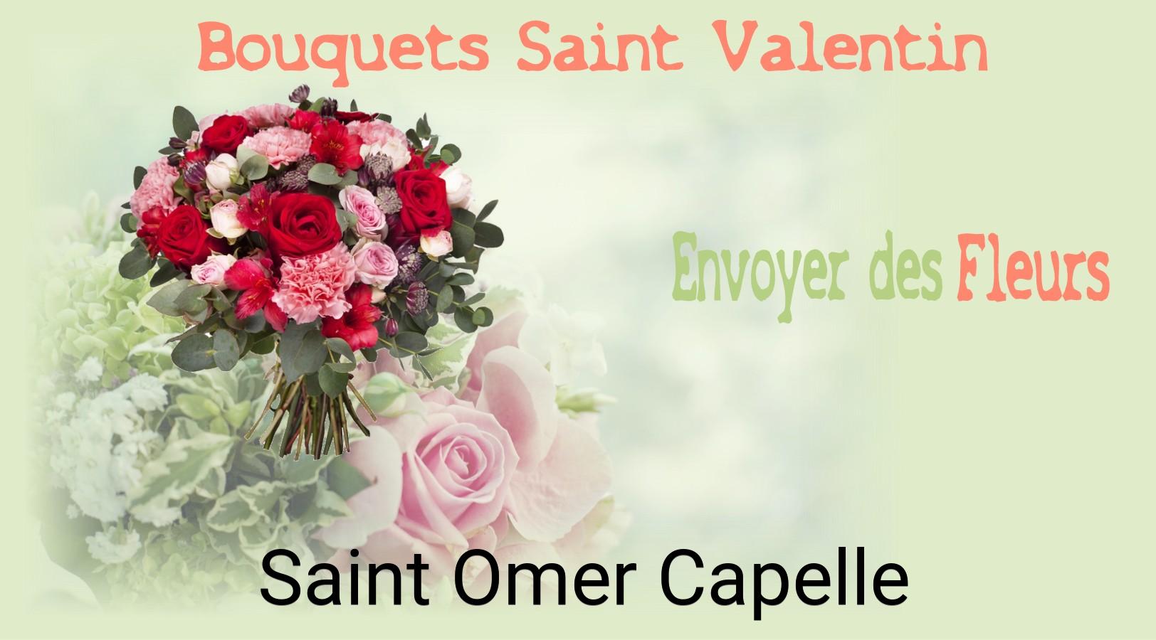 Roses de Saint-Valentin livrées à Saint-Omer-Capelle